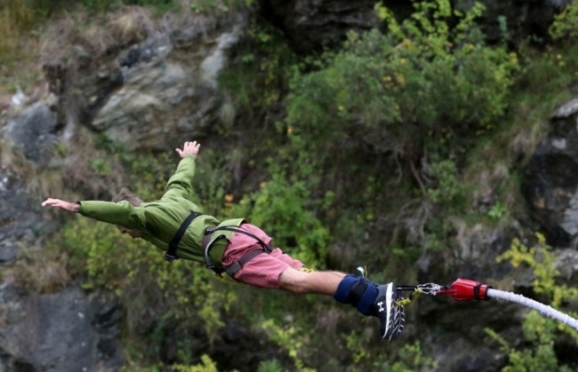 Shivpuri bungee jumping